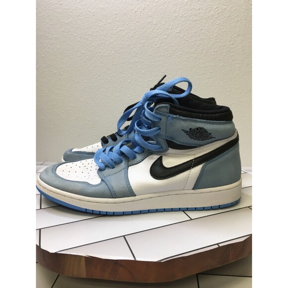 Size 7y - Jordan 1 Retro OG High University Blue - Picture 1 of 6